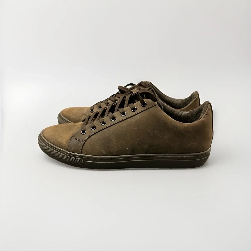 Thursday Boot Company Premier Low Top Sneakers Size 12.5 Brown Leather Lace Up